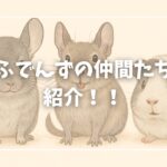 もふでんずの仲間たちを紹介!!